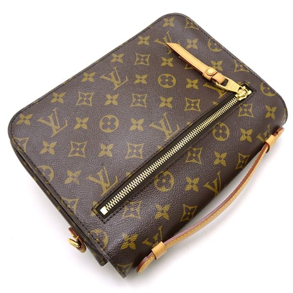 3 Louis Vuitton Monogram Pochette Metis MM Brown 2WAY Bag