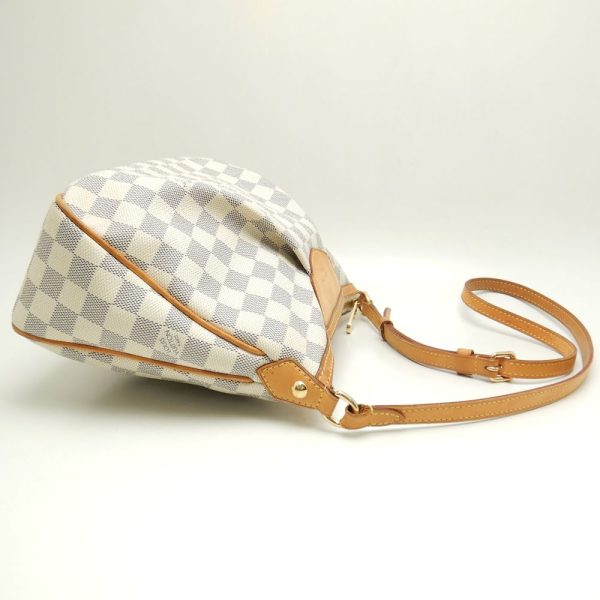 3 Louis Vuitton Damier Azur Siracusa PM Diagonal Shoulder Bag