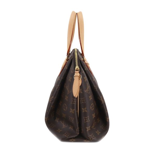 3 Louis Vuitton Monogram Rivoli MM 2 Way Hand Shoulder Bag Brown