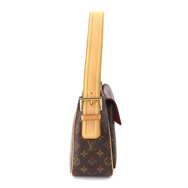 3 Louis Vuitton Monogram Viva Cite GM Shoulder Bag Brown