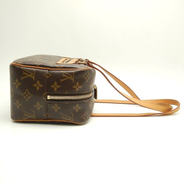 3 Louis Vuitton Monogram Cite MM Brown Shoulder Bag