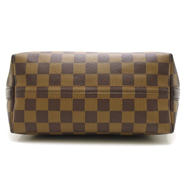 3 Louis Vuitton Damier Irovo MM Ebene Shoulder Bag Brown