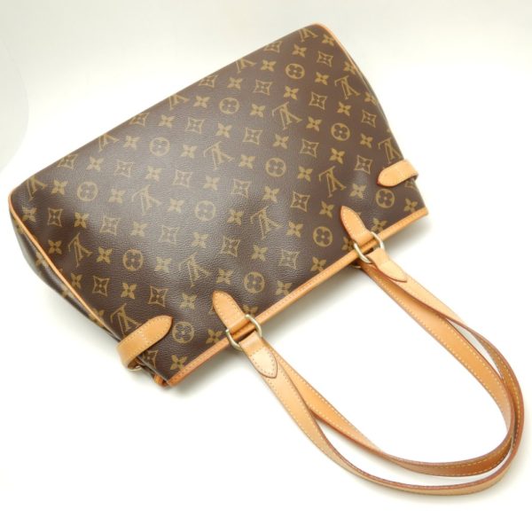 3 Louis Vuitton Monogram Batignolles Horizontal Brown ToteBag