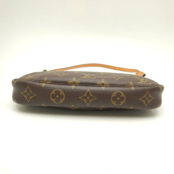 3 Louis Vuitton Monogram Pochette Accessoire Brown