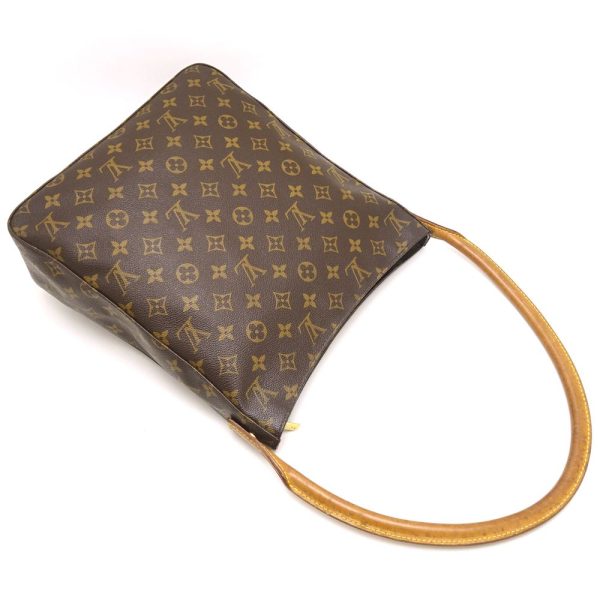 3 Louis Vuitton Monogram Looping GM Brown Shoulder Bag