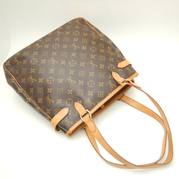 3 Louis Vuitton Monogram Batignolles Vertical Brown