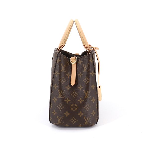 3 Louis Vuitton Monogram Montaigne MM 2 Way Hand Shoulder Bag