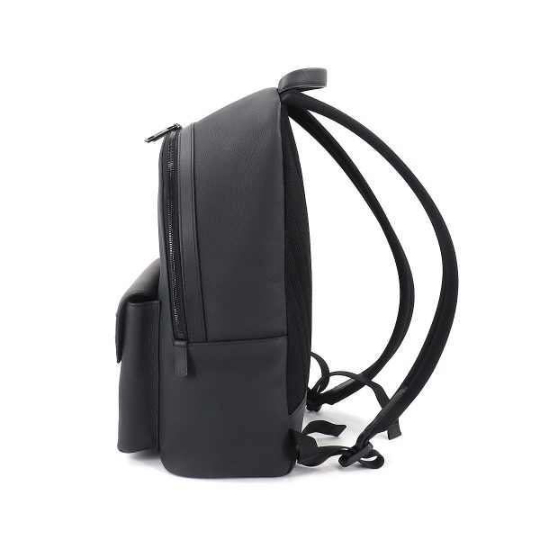 3 Louis Vuitton Aerogram Takeoff Backpack Rucksack Leather Black