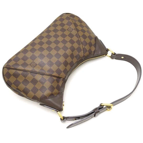 3 Louis Vuitton Damier Thames PM Ebene Shoulder Bag Brown