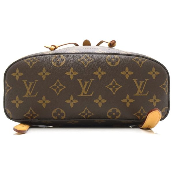 3 Louis Vuitton Monogram Montsouris MM Brown Backpack