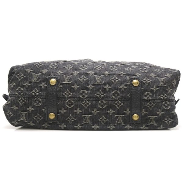 3 Louis Vuitton Monogram Denim Neo Cabby GM Noir Black