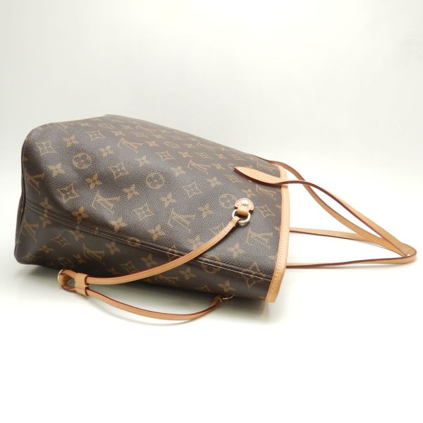 3 Louis Vuitton Monogram Neverfull MM Beige Tote Bag