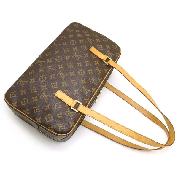 3 Louis Vuitton Monogram Cite GM Brown Shoulder Bag