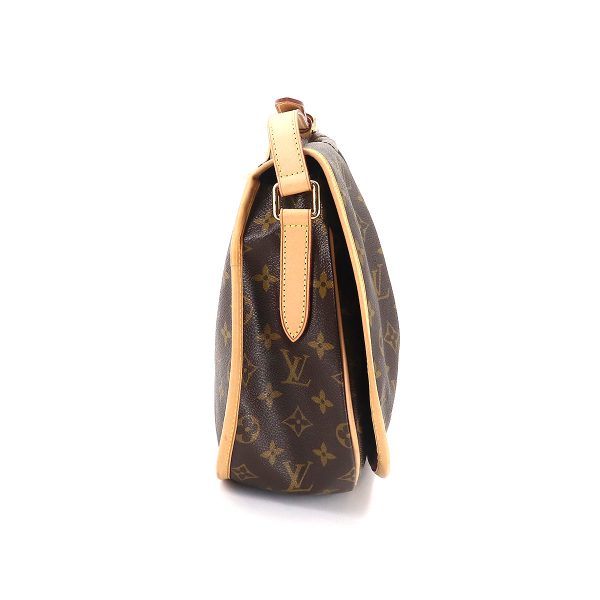 3 Louis Vuitton Monogram Menilmontant MM Shoulder Bag Brown Gold Metal Fittings