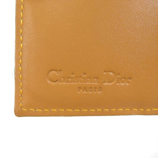 35120024 7 Christian Dior Saddle Flap Bifold Wallet Coin Purse Denim