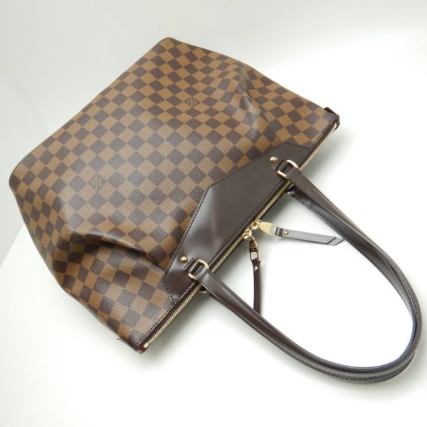 4 Louis Vuitton Damier Westminster GM Ebene Shoulder Bag Brown