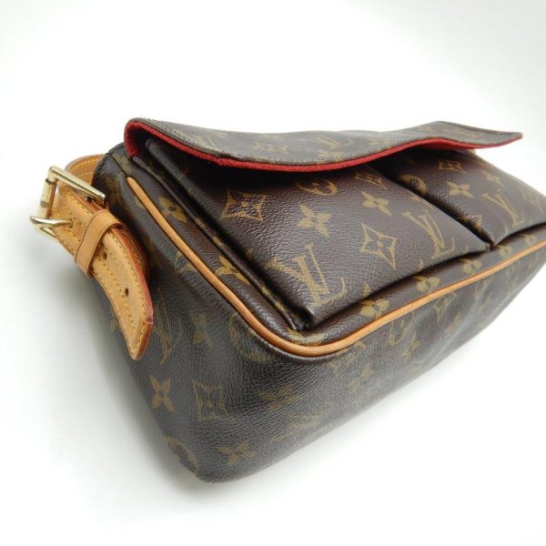 4 Louis Vuitton Monogram Viva Cite MM Brown Shoulder Bag