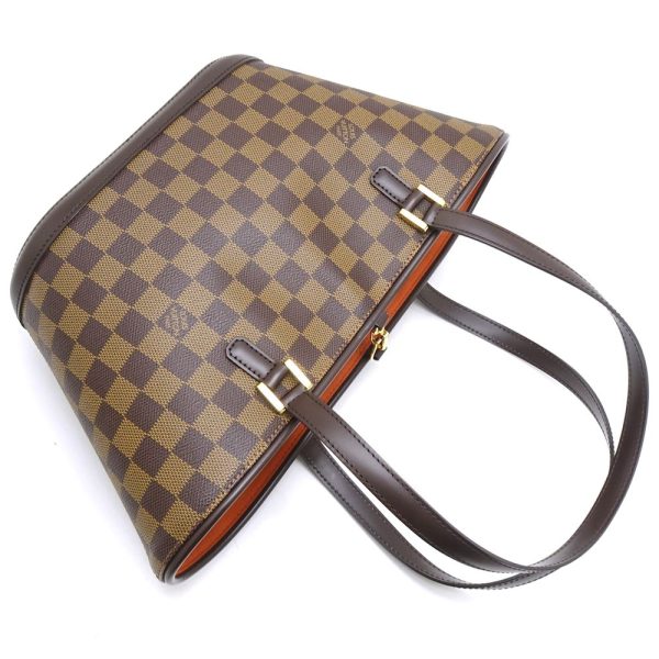 4 Louis Vuitton Damier Manosque PM Tote Bag Ebene