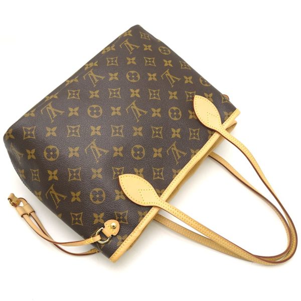 4 Louis Vuitton Monogram Neverfull PM Brown Tote Bag