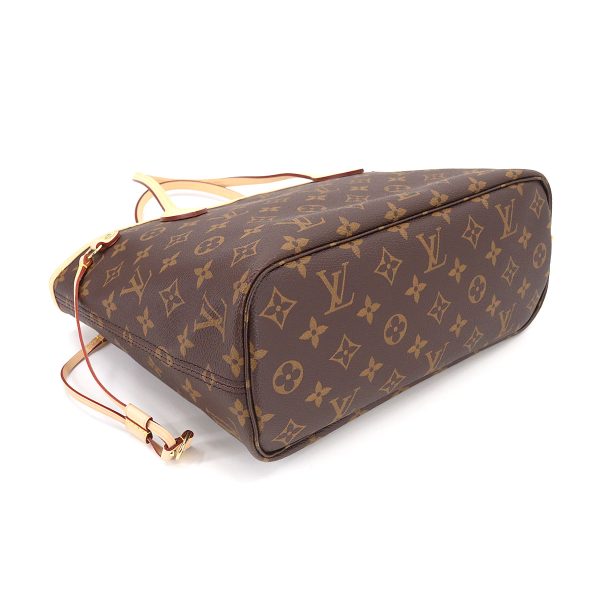 4 Louis Vuitton Monogram Neverfull PM Tote Bag Brown