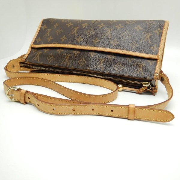 4 Louis Vuitton Monogram Popincourt Long Brown Shoulder Bag