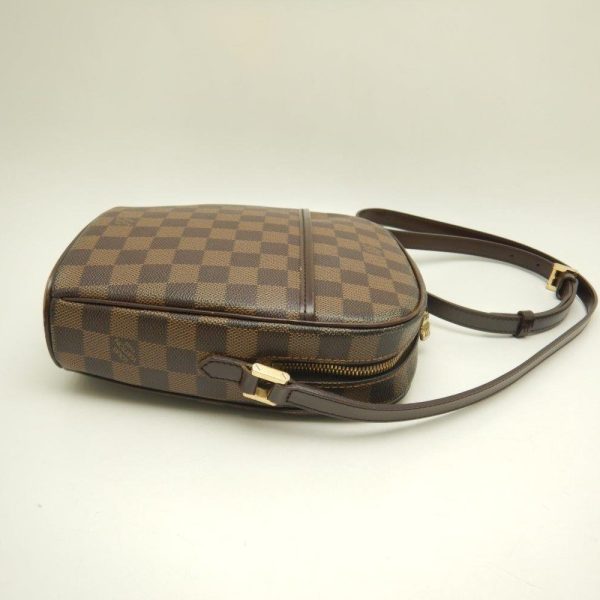 4 Louis Vuitton Damier Ipanema PM Ebene Shoulder Bag Brown