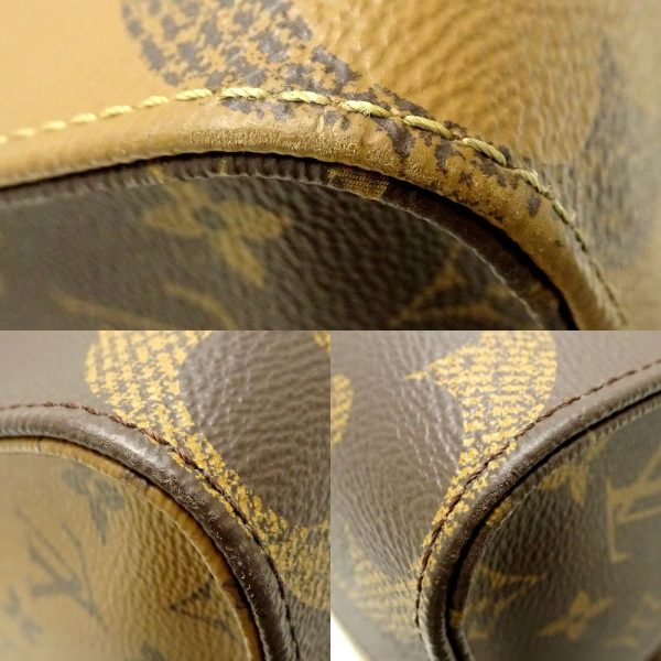 4 Louis Vuitton Monogram Giant Reverse On The Go MM Brown