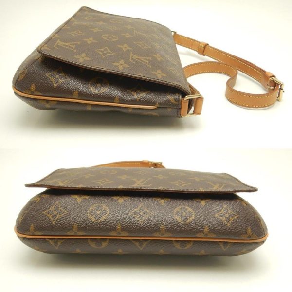 4 Louis Vuitton Monogram Musette Tango Brown