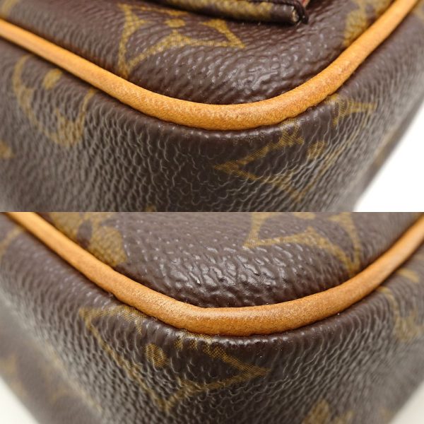 4 Louis Vuitton Monogram Viva Cite PM Crossbody Shoulder Bag Brown