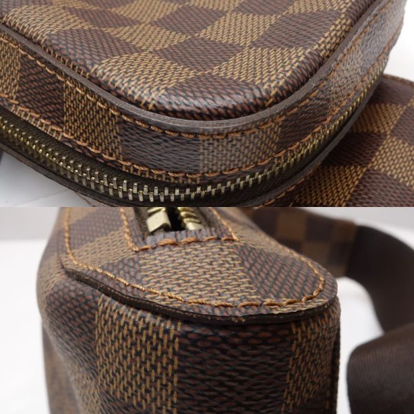 4 Louis Vuitton Damier Jeronimos body bag Ebene