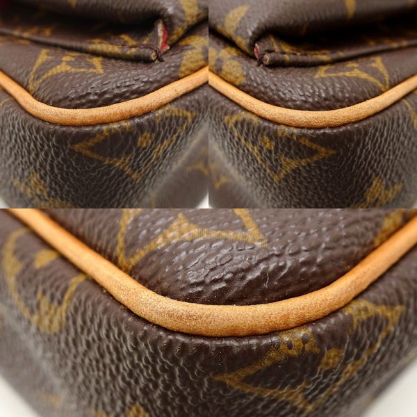 4 Louis Vuitton Monogram Viva Cite PM Shoulder Bag Brown