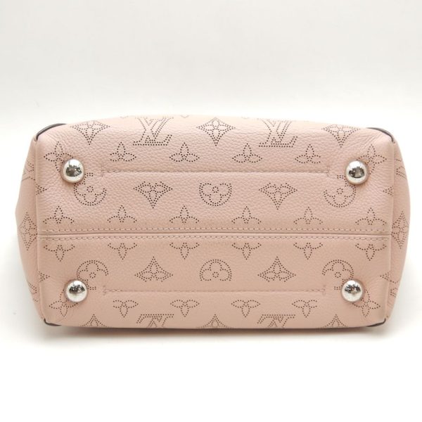 4 Louis Vuitton Hina PM Handbag Mahina Magnolia Pink