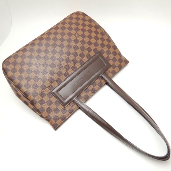 4 Louis Vuitton Damier Parioli PM Tote Bag Brown