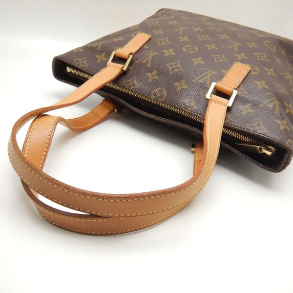 4 Louis Vuitton Monogram Tote Bag Brown