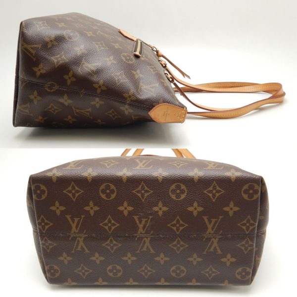 4 Louis Vuitton Monogram Shoulder Bag Tote Brown