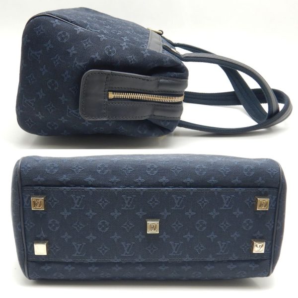 4 Louis Vuitton Josephine PM Handbag Monogram Blue