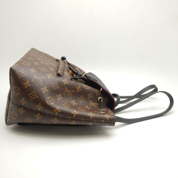 4 Louis Vuitton Monogram Montsouris PM Backpack Brown