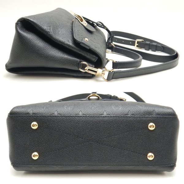 4 Louis Vuitton Georges BB Handbag Emplant 2WAY Noir