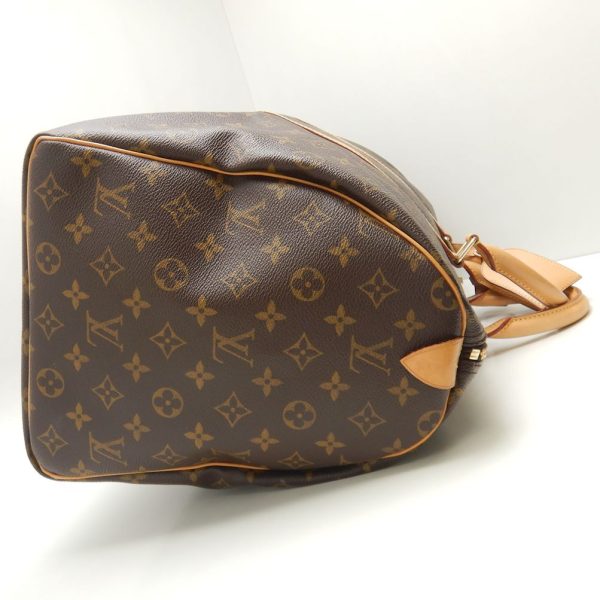 4 Louis Vuitton Monogram Keepall 50 Boston Bag Brown