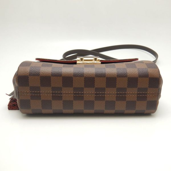 4 Louis Vuitton Damier Croisette Handbag Ebene