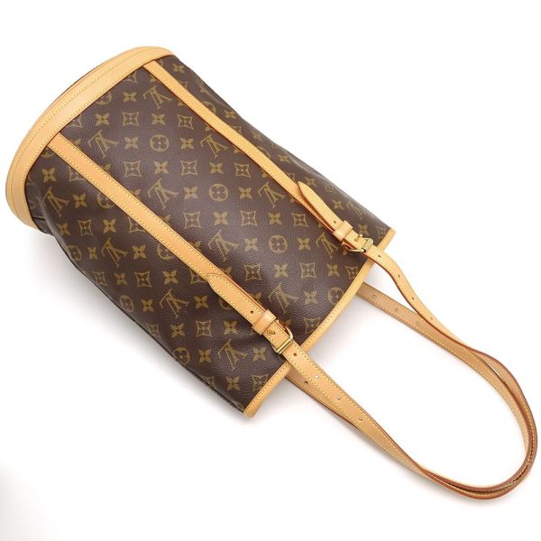 4 Louis Vuitton Monogram GM Tote Bag Brown