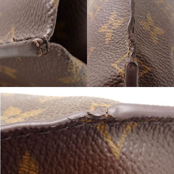 4 Louis Vuitton Monogram Tote Bag Brown