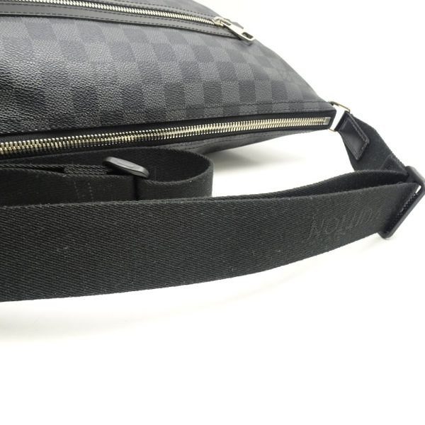 4 Louis Vuitton Damier Graphite Mick MM Diagonal Shoulder Bag