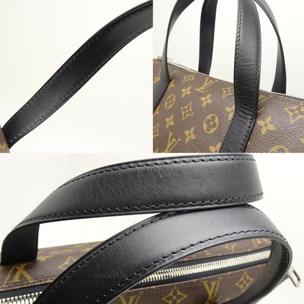 4 Louis Vuitton Monogram Macassar Kitan Brown 2WAY Bag