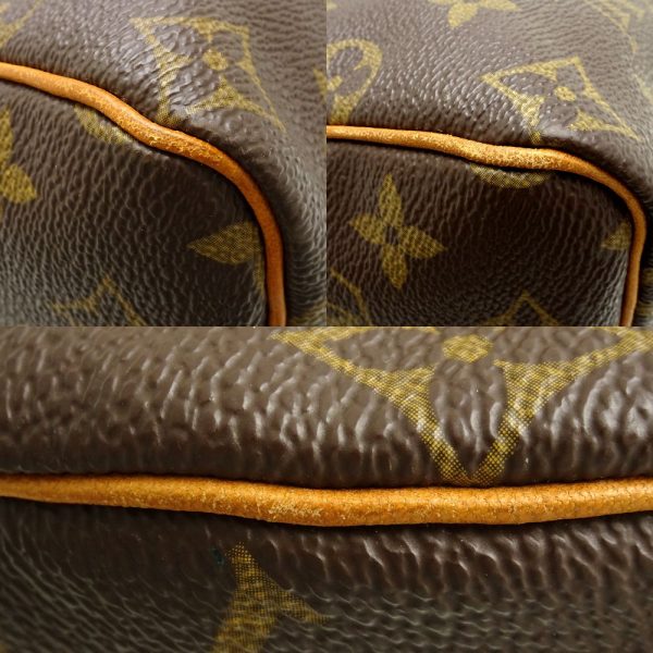 4 Louis Vuitton Monogram Speedy 25 Handbag Brown