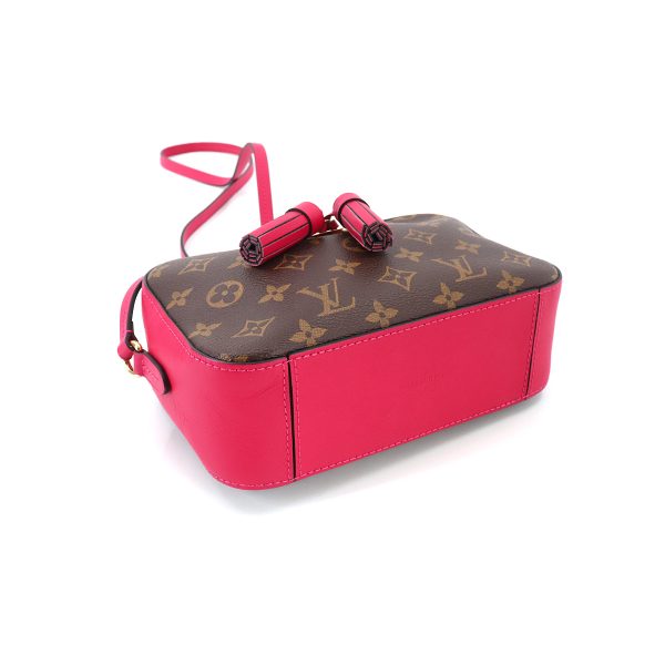 4 Louis Vuitton Monogram Saintonge Shoulder Bag Freesia Red