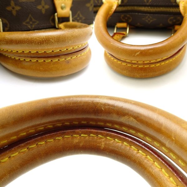 4 Louis Vuitton Monogram Speedy 25 Handbag Brown