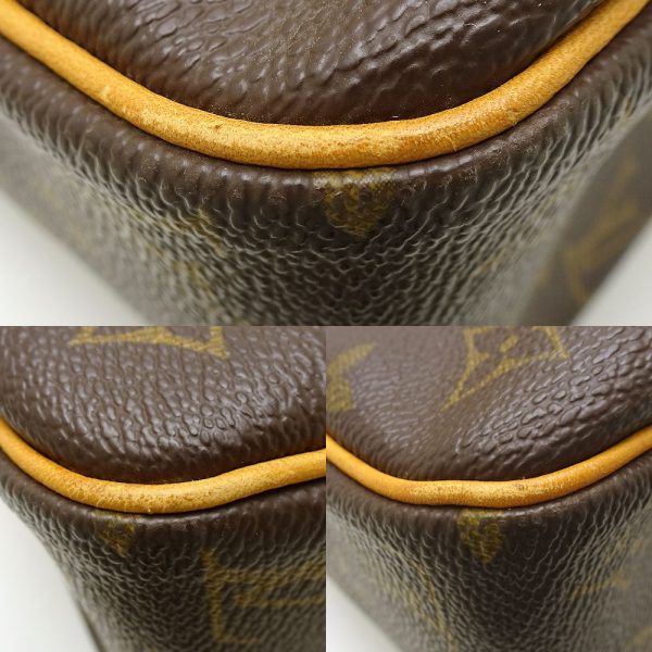 4 Louis Vuitton Monogram GM Shoulder Bag Brown