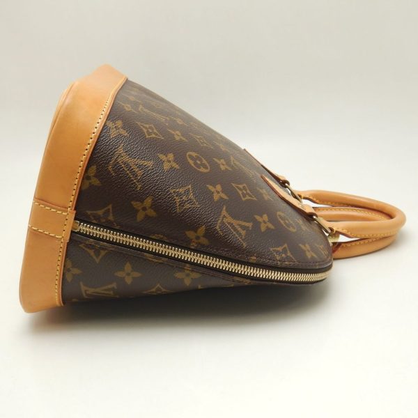 4 Louis Vuitton Monogram Alma Handbag Brown