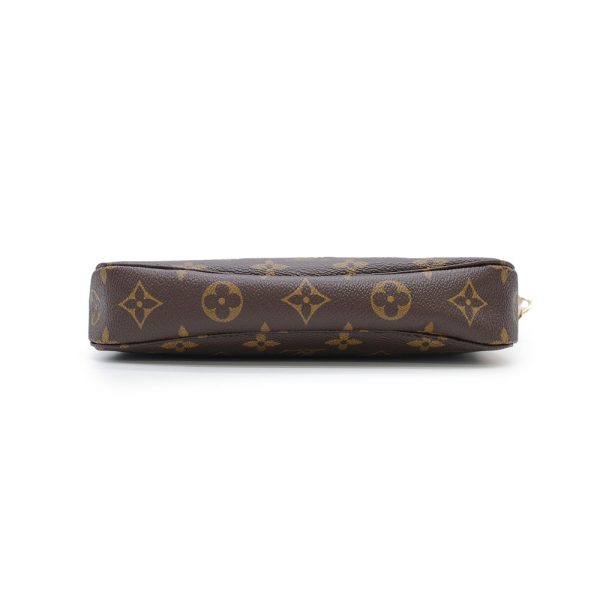 4 Louis Vuitton Pochette Accessoire Pouch Monogram Brown